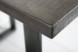 Barový stůl Iron Craft 120cm mango šedý