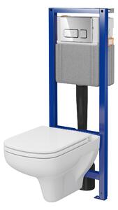 Cersanit Colour wc souprava s mísou, sedátkem a tlačítkem S701-768