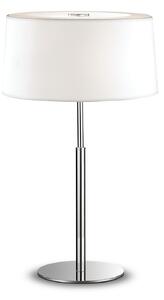 Stolní lampa Ideal lux 075532 HILTON TL2 BIANCO 2xE14 40W