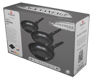 Sada pánví s titanovým povrchem 3 ks Black Vantage Collection