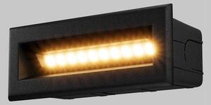 M O045SL-L5B3K Zapuštěné svítidlo Bosca 3000K 5W teplá bílá 400lm černý kov IP65 - MAYTONI
