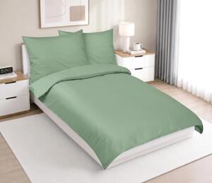 Bellatex Povlečení bavlněné LUX 140x200, 70x90 cm Zelená