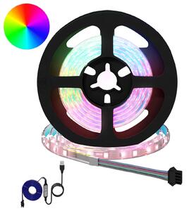 LED pás 12 pcs Černá a průhledná 1200 mm Měď a plast