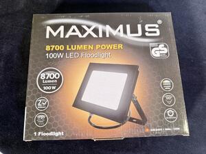 LED reflektor Maximus 100 W 8700 lm – venkovní svítidlo IP65 s neutrálním bílým světlem