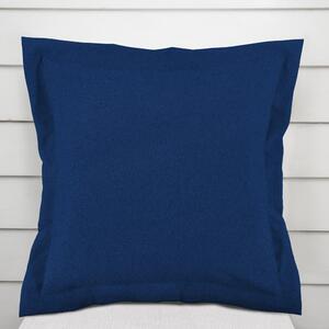 Biante Dekorační povlak na polštář s lemem BKS-411 Námořnická modrá 30 x 50 cm