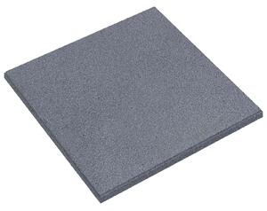 Dlaždice pro ochranu před pádem 12 pcs Šedá 50 x 50 cm Guma