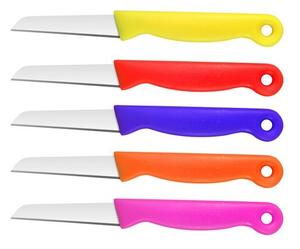 CS SOLINGEN Nůž kuchyňský - sada 5 ks SILVANO barevné CS-036393