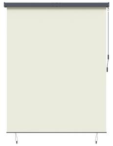 Roleta Krémová 200 x 250 cm Textil a hliník