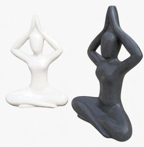 Teraco socha sedící jogínky – 62 cm