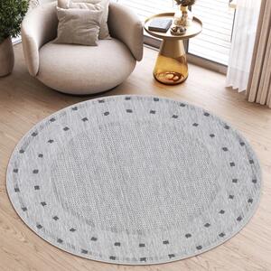 Kusový koberec kulatý Melia ML0010-KR - průměr 120 cm