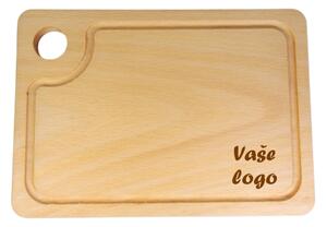 Dřevěná krájecí deska - beech s personalizací