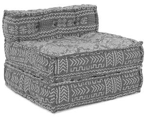 Modulová pohovka Světle šedá 70 x 70 x 56 cm Textil
