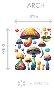 Magické houby arch 40 x 47 cm