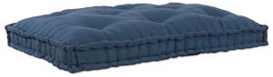 Polstrovaný pohovkový polštář Indigo 120 x 80 x 12 cm Textil