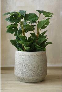 Designový květináč SASSO, vláknocement, 42x38 cm, šedý