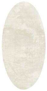 Kusové koberce Oválný HUARTE Krémová 80 x 150 cm 100% polyester