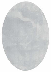 Kusové koberce Oválný HUARTE Šedá 120 x 170 cm 100% polyester
