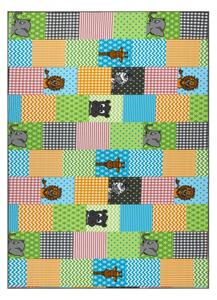 Balta Dětský kusový koberec ZOO Zvířátka vícebarevný Rozměr: 300x300 cm