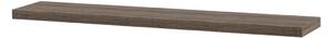 Nástěnná polička STEFAN 120cm, dub sonoma tmavý