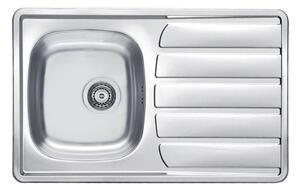 ALVEUS 1098938 - Kuchyňský dřez ZOOM 79x50 cm satin, pro horní montáž