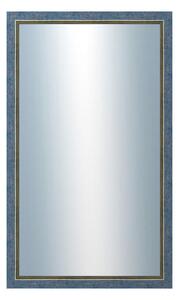 DANTIK - Zarámované zrcadlo - rozměr s rámem cca 60x100 cm z lišty CARRARA šedá (2949)