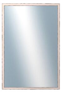DANTIK - Zarámované zrcadlo - rozměr s rámem cca 40x60 cm z lišty AKVAREL růžová vysoká (2654)