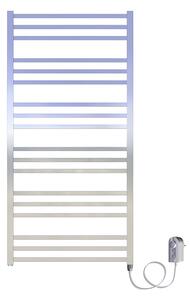 ELVL Bitherm elektrický radiátor AV.ER 500 x 790 mm Metalická stříbrná, 200W ELVL0341 Varianta: Pravá