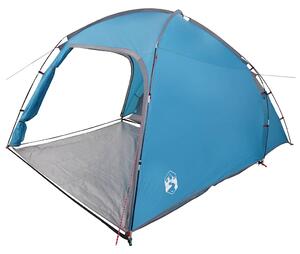 Chata stan se střechou Modrá 370 x 230 x 185 cm taft