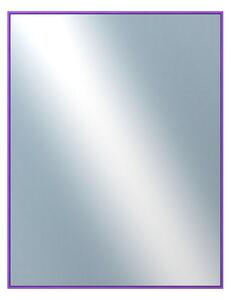 DANTIK - Zarámované zrcadlo - rozměr s rámem cca 70x90 cm z lišty Hliník modrá m. | P02-242 (7002242)