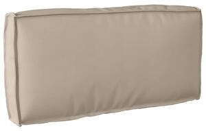 Polštář Taupe 80 x 40 x 12 cm Oxford látka