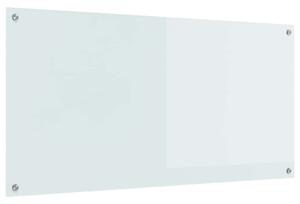 Kuchyňský obklad Bílá 120 x 60 cm tvrzené sklo