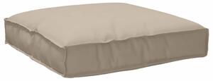 Polštář Taupe 80 x 80 x 12 cm Oxford látka