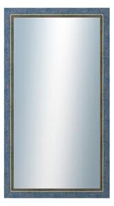 DANTIK - Zarámované zrcadlo - rozměr s rámem cca 50x90 cm z lišty CARRARA šedá (2949)