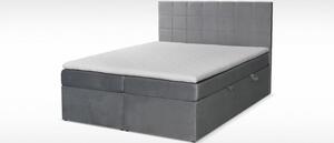 Falco Čalouněná postel Chantal I 180x200, s úložným prostorem, IN 23 sv.hnědá