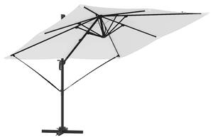 Roma Parasol Béžová 286 x 284 x 265 cm Hliník a polyester