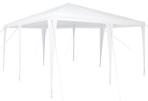 Party Stan Bílá 400 x 400 x 266 cm Polyethylen a ocel