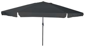 Zahradní slunečník Antracit 394 x 394 x 248 cm Polyester a ocel