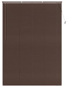 Venet školní žaluzie Tmavě hnědá s vzorem 213 x 150 cm 25 mm