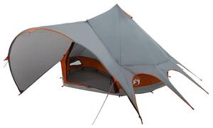 Teepee stan pro 5 osob Šedá a oranžová 415 x 415 x 247 cm