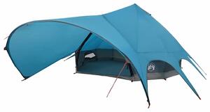 Teepee stan pro 9 osob Modrý a šedý 502 x 502 x 297 cm