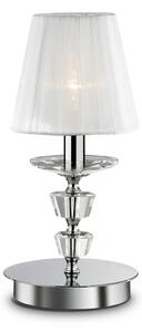 Stolní lampa Ideal lux 059266 PEGASO TL1 SMALL BIANCO 1xE14 40W