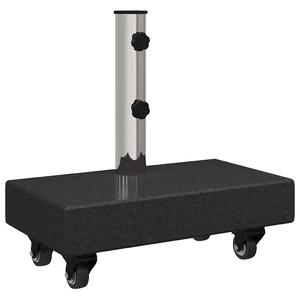 Základna pro slunečník Černá 45 x 25 x 45 cm Žula