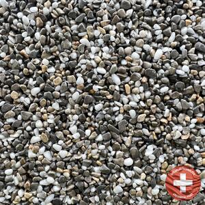 Báča Beton Kamenný koberec na podlahu Gino Frakce: Jemná (0,7 – 1,8 mm), vydatnost setu 1,8 m², Doporučené použití v: interiéru - dvousložková epoxidová pryskyřice
