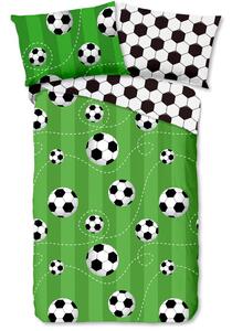 Good Morning Povlečení Good Morning 100% bavlna Soccer 140x200/70x90 cm