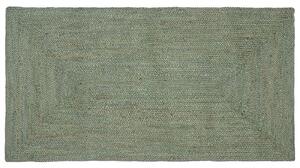 Kusové koberce Obdélníkový Olivově zelená 80 x 150 cm juta