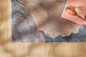 Moderní kusový koberec Ragolle Argentum 63834 6626 Květy růžový vícebarevný Rozměr: 160x230 cm