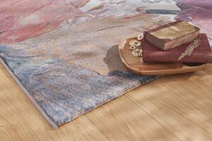 Moderní kusový koberec Ragolle Argentum 63834 6626 Květy růžový vícebarevný Rozměr: 160x230 cm