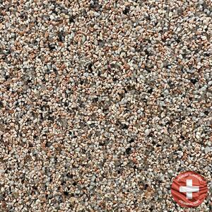 Kamenný koberec na podlahu Rosa Baveno Frakce: Jemná (0,7 – 1,8 mm), vydatnost setu 1,8 m², Doporučené použití v: interiéru - dvousložková epoxidová pryskyřice