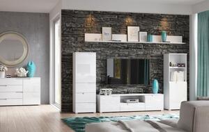 Casarredo - Komfort nábytek Postel SELENE 33, 160x200, bílá lesk