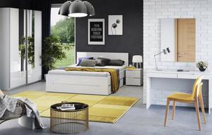 Casarredo - Komfort nábytek Postel SELENE 33, 160x200, bílá lesk